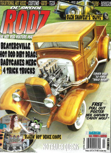 OL' SKOOL RODZ 2016 MAR - GLEN SNAVELY'S OLIVE, GOLD RUSH, CADDY WOLF
